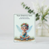 Carte Postale Whimsical Everyday Sentiment Storybook Fairy (Debout devant)