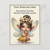 Carte Postale Whimsical Everyday Sentiment Storybook Fairy (Devant)