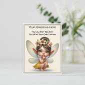 Carte Postale Whimsical Everyday Sentiment Storybook Fairy (Debout devant)