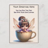 Carte Postale Whimsical Everyday Sentiment Storybook Fairy (Devant)