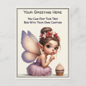 Carte Postale Whimsical Everyday Sentiment Storybook Fairy (Devant)