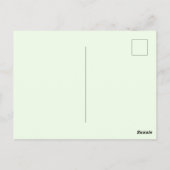 Carte postale Whimsical Forest Animaux (Dos)