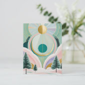 Carte Postale Whimsical Winter Dreamscape (Debout devant)
