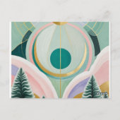 Carte Postale Whimsical Winter Dreamscape (Dos)