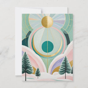Carte Postale Whimsical Winter Dreamscape
