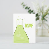 Carte postale Whimssaker RSVP, Vert (Debout devant)