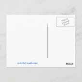 Carte postale Whimsy et Artsy (Dos)