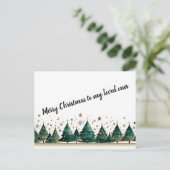 Carte Postale Whimsy Forêt Festive (Debout devant)