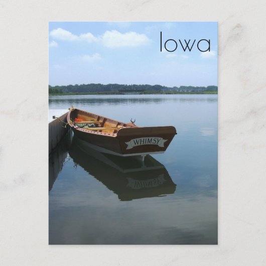 Carte Postale Whimsy - Le Bateau (Devant)