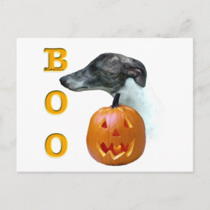 Carte Postale Whippet Boo