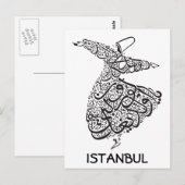 Carte Postale Whirling Dervish (Devant / Derrière)