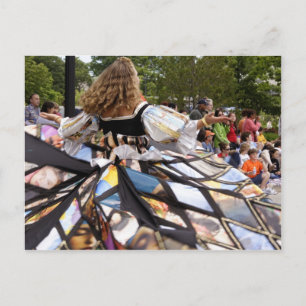 Carte Postale Whirling Lady #1