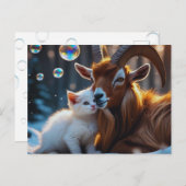 Carte Postale Whiskers et Hoves (Devant / Derrière)