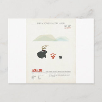Carte Postale Whiskey Jackalope