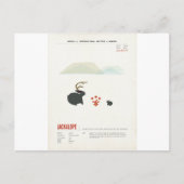 Carte Postale Whiskey Jackalope (Devant)