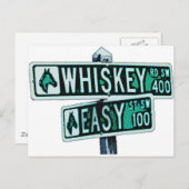 Carte Postale Whiskey Rd & Easy St (Devant / Derrière)