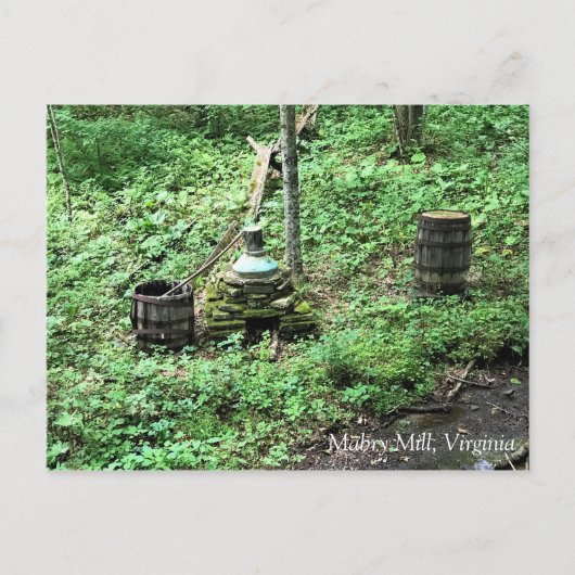 Carte Postale Whiskey Still at Mabry Mill, VA (Devant)