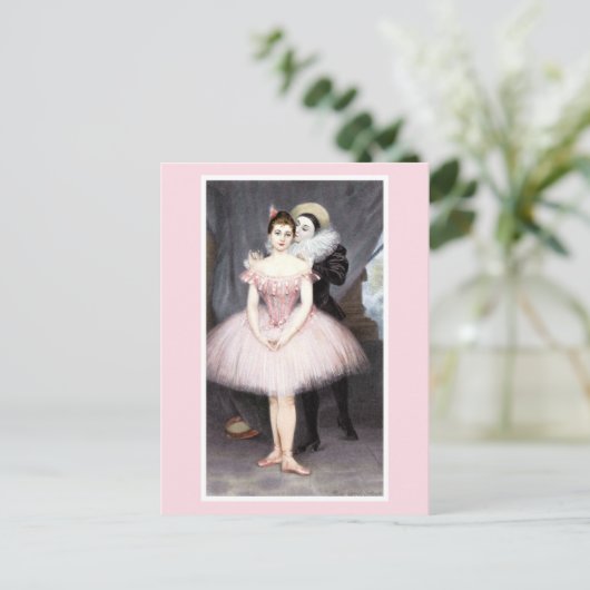 Carte Postale Whisper de Love Pierre Carrier-Belleuse Postcard (Debout devant)