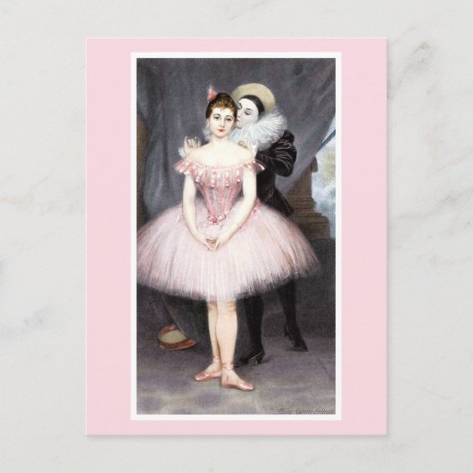 Carte Postale Whisper de Love Pierre Carrier-Belleuse Postcard (Devant)