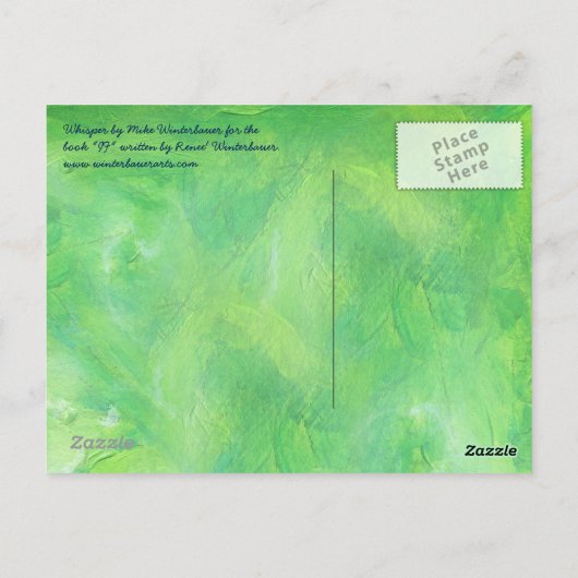 Carte postale Whisper par Mike Winterbauer (Dos)