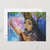 Carte Postale Whisperer à vent (Devant / Derrière)