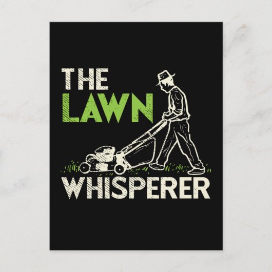 Carte Postale Whisperer de la pelouse (Devant)