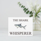 Carte Postale Whisperer de requin (Debout devant)
