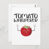 Carte Postale Whisperer tomate (Devant / Derrière)