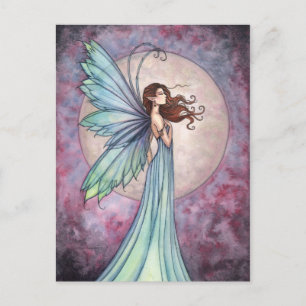 Carte postale Whispering Wind Fairy Moon