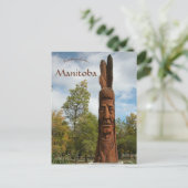 Carte Postale Whisperpering Giants Anishinaabe Winnipeg Beach (Debout devant)