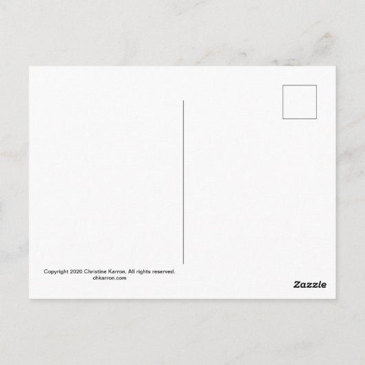 Carte Postale Whispers à vent (Dos)