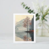 Carte Postale Whispers of Autumn Reflection (Debout devant)