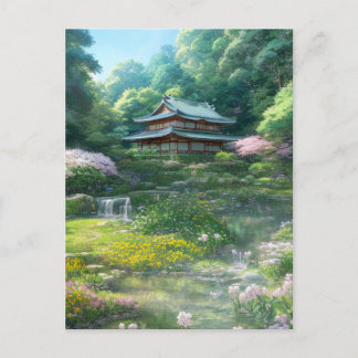 Carte Postale Whispers of the Nature, Jardin paisible