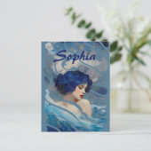 Carte Postale Whispers of the Ocean Goddess (Debout devant)