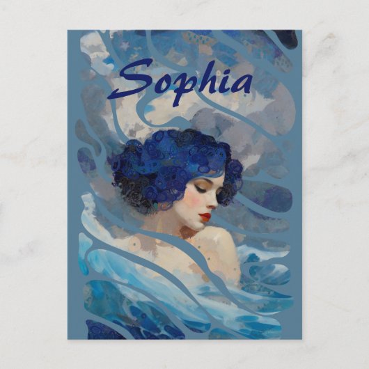 Carte Postale Whispers of the Ocean Goddess (Devant)