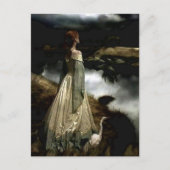 Carte Postale « Whispers on the Wind » par Edward Robert Hughes (Devant)