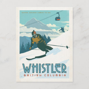 Carte Postale Whistler (Colombie-Britannique)