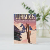 Carte Postale Whistler, Vancouver, Colombie-Britannique Affiche (Debout devant)