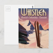Carte Postale Whistler, Vancouver, Colombie-Britannique Affiche (Devant / Derrière)