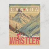 Carte Postale Whistler Vancouver Colombie-Britannique Canada Ski (Devant)