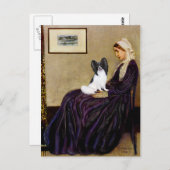 Carte Postale Whistlers Mother - Papillon 1 (Devant / Derrière)
