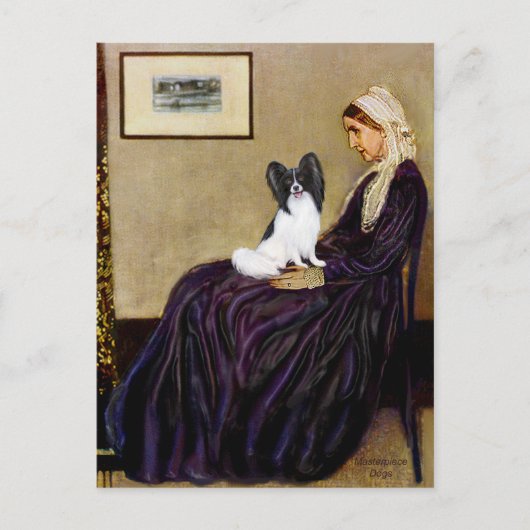 Carte Postale Whistlers Mother - Papillon 1 (Devant)