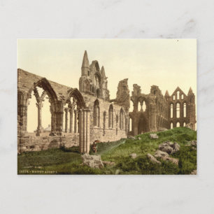 Carte Postale Whitby Abbey I, Whitby, Yorkshire, Angleterre