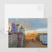 Carte Postale Whitby Beach (Devant / Derrière)