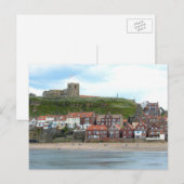 Carte Postale Whitby dans le North Yorkshire (Devant / Derrière)