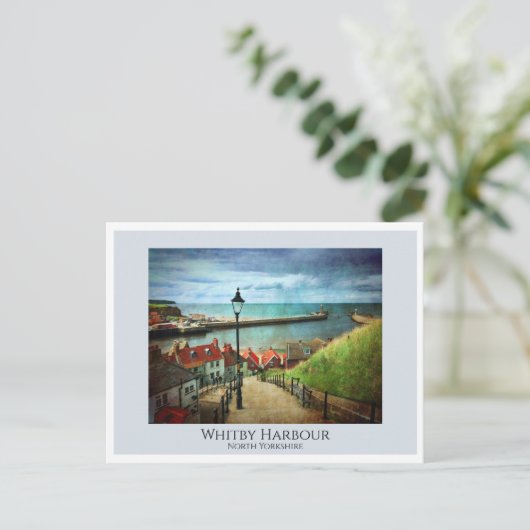 Carte Postale Whitby Harbour de 199 Steps (Debout devant)