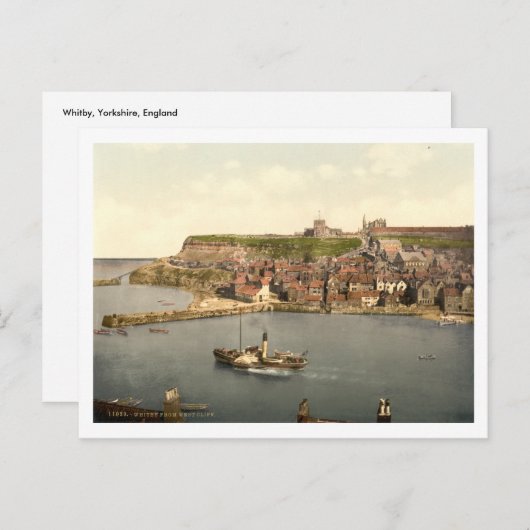 Carte Postale Whitby II, Yorkshire, Angleterre (Devant / Derrière)