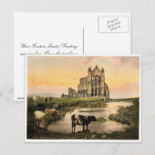 Carte Postale Whitby, l'abbaye, III, Yorkshire, Angleterre, P ra (Devant / Derrière)