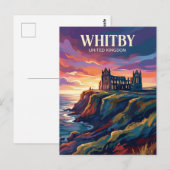 Carte Postale Whitby Royaume-Uni (Devant / Derrière)
