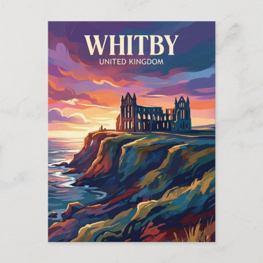Carte Postale Whitby Royaume-Uni (Devant)